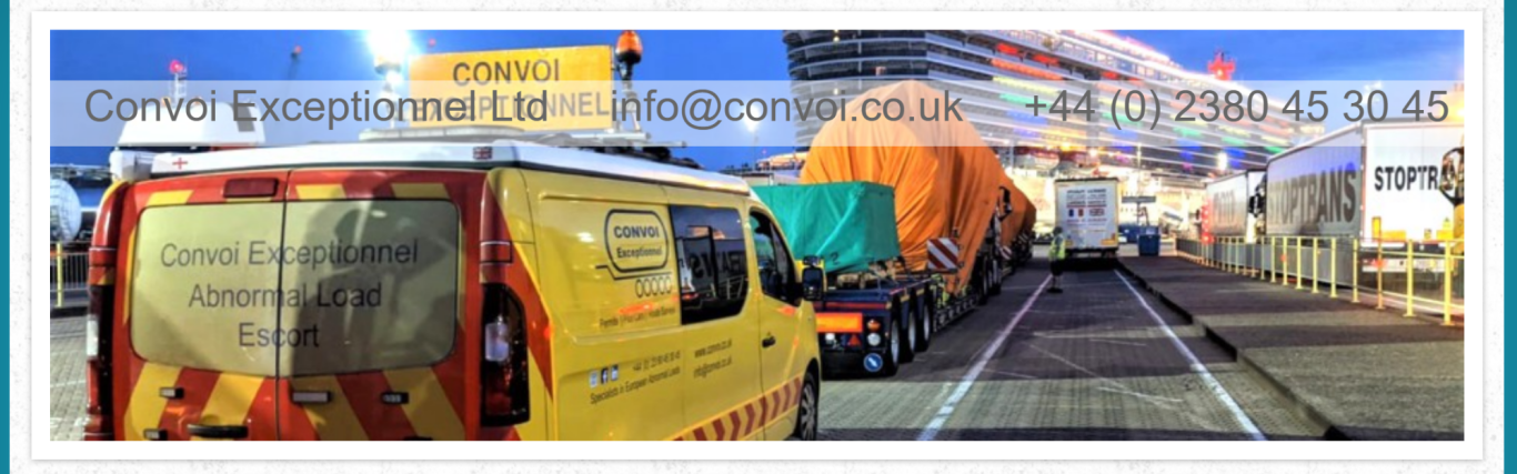Contact Convoi Exceptionnel Ltd - Your Specialists in Abnormal Loads - Contact Details
