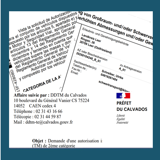 Convoi Exceptionnel Ltd | European Permits - France, Spain, Germany, Holland, Italy etc for abnormal loads