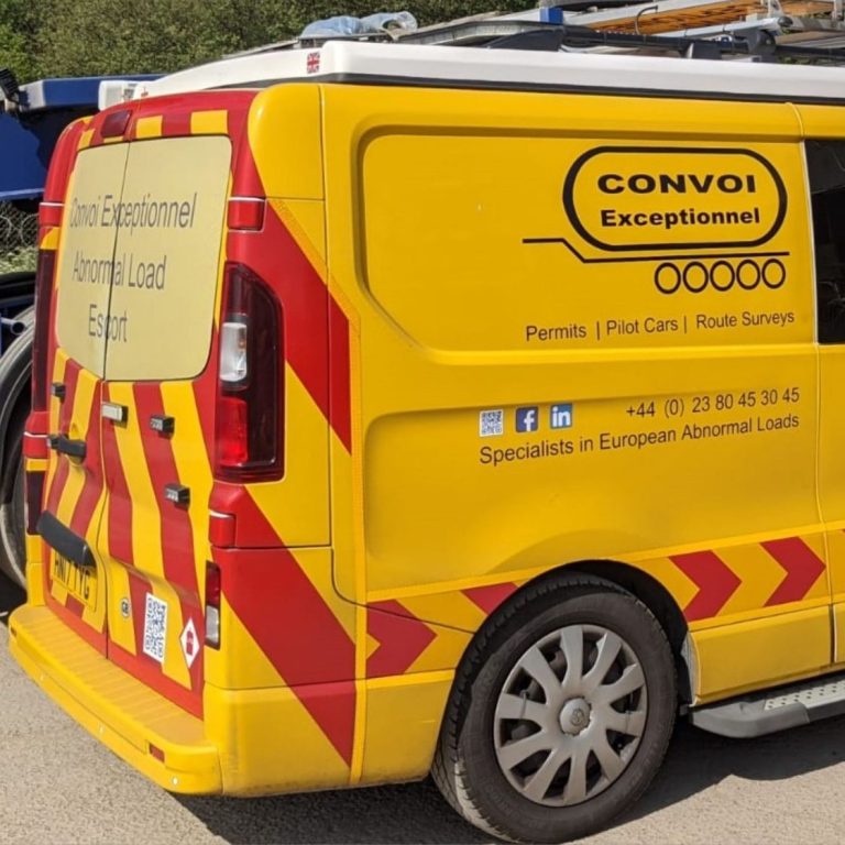 Convoi Exceptionnel Ltd | Escort vehicle France Code of Practice